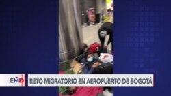 Aumenta crisis migratoria en aeropuerto de Bogotá