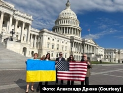 Александр Дрюке під час участі в Ukraine Action Summit, який проходив у Вашингтоні 23-25 квітня 2023 р.