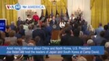 VOA60 America - President Biden to Host Japan, South Korea Leaders at Camp David