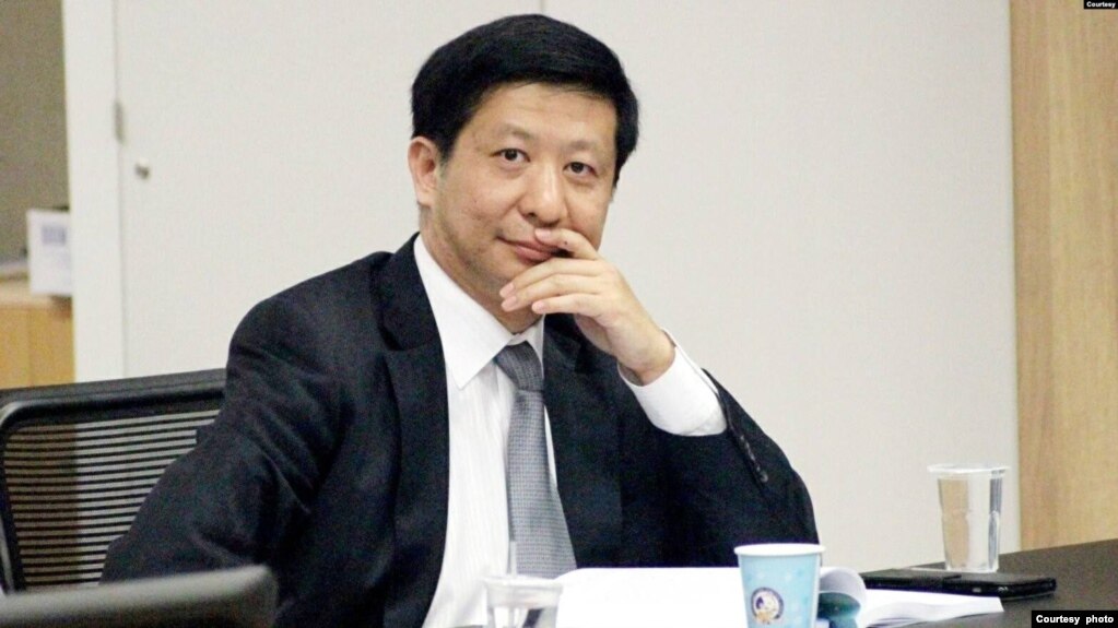 台湾国家政策基金会副研究员揭仲。（揭仲提供）(photo:VOA)