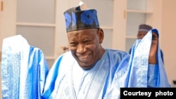 Sabon shugaban APC, Abdullahi Umar Ganduje (Facebook/Gandujiyya Online)