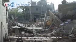 VOA60 World - Israeli airstrike kills at least three in Rafah, as Israel prepares for offensive