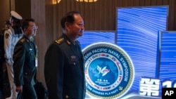 Zhang Youxia, Vice Chairman of the CPC Central Military Commission, arrives for the Western Pacific Navy Symposium in Qingdao in eastern China's Shandong province, April 22, 2024.