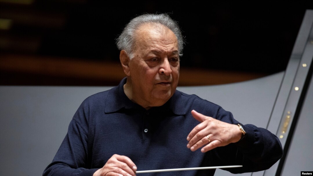 Arhiva - Dirigent Zubin Mehta u Telavivu, 18. oktobra 2019.