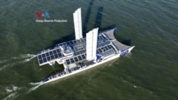 Kapal ‘Hijau’ Tanpa Emisi Berkeliling Dunia dan Berlabuh di New York