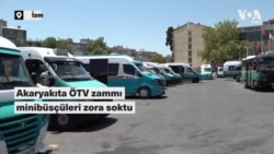 Akaryakıta ÖTV zammı minibüsçüleri zora soktu