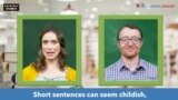 Everyday Grammar TV: Sentence Length- Are Short Sentences Childish?