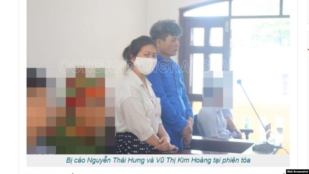 Trang CA Đồng Nai loan tin về phiên phúc thẩm ông Nguyễn Thái Hưng và bà Vũ Thị Kim Hoàng.