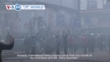 VOA60 World - Kenya: Police fired live ammunition at protesters outside parliament 