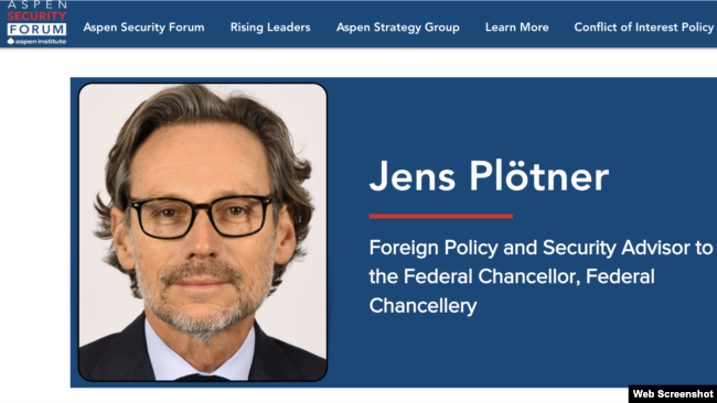 Jens Plotner (marrë nga https://www.aspensecurityforum.org/)