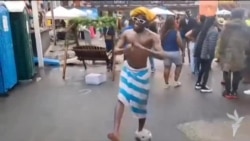 Viral Sensation 'Uncle Azeez' Shows Off Moves and Famous Towel Attire