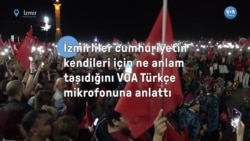 İzmirlilerden Cumhuriyet'in 100. yılı kutlamalarında "özgürlük" vurgusu