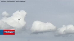 Michigan'da hava gösterisinde savaş uçağı düştü