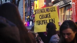 Ankarada Beynəlxalq Qadınlar Günü 