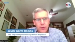 Javier Garza Ramos, especialista en seguridad periodística y libertad de prensa