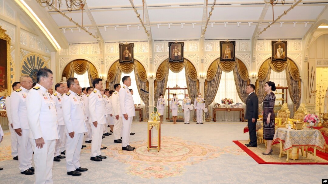 Quốc vương Thái Lan Maha Vajiralongkorn chuẩn nhận Tân Thủ tướng Srettha Thavisin và các bộ trưởng nội các, Bangkok, Thái Lan, 05/09/2023. [Ảnh minh họa]