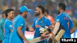 আইসিসি বিশ্বকাপে বাংলাদেশের বিপক্ষে ৭ উইকেটে জয় ভারতের।