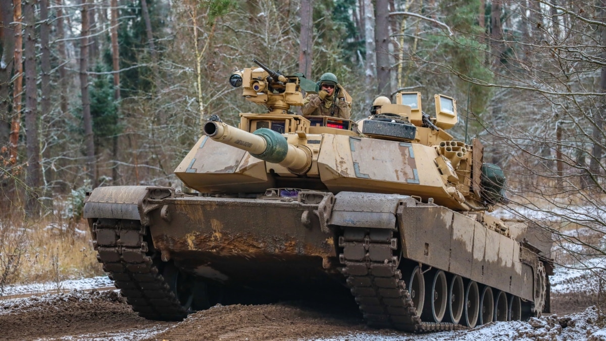 美国M1艾布拉姆主战坦克五月运抵德国用于训练乌克兰部队