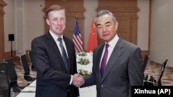 美國白宮國家安全顧問沙利文與中國外長王毅在馬耳他舉行會晤。 （2023年9月16日）