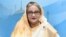 বাংলাদেশের প্রধানমন্ত্রী শেখ হাসিনা।
