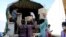 This image provided by World Food Program shows relief food commodities being stockpiled at WFP warehouses in Rakhine State, Myanmar. 