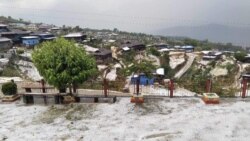ရှမ်းမြောက် နမ့်ဆန်မြို့နယ်မှာ မိုးသီးရွာမှုကြောင့် လက်ဖက်ခင်းတွေပျက်စီး