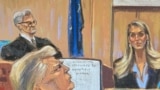 Hope Hicks, exasesora del expresidente Donald Trump, testifica en el juicio que se le sigue en Nueva York el 3 de mayo de 2024.