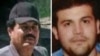This combo of images provided by the U.S. Department of State show Ismael “El Mayo” Zambada, left, and Joaquin Guzman Lopez, a son of another infamous cartel leader, after they were arrested in Texas, the U.S. Justice Department said on July 25, 2024. 