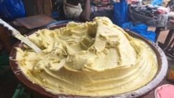 Shea butter making in Bamako, Mali
