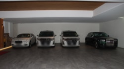 Seized luxury vehicles (Public Affairs Department, Singapore Police Force)