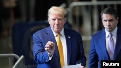 Donald Trump hanze y'urukiko rw'I Manhattan muri Leta ya New York
