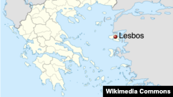 The Greek Island of Lesbos is just to the west of neighboring Turkey.