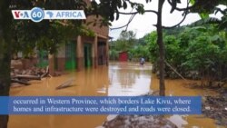 VOA60 Africa - Floods and landslides kill at least 127 dead in Rwanda