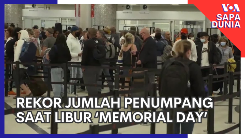 Rekor Jumlah Penumpang Saat Libur 'Memorial Day'