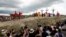 ဖိလစ်ပိုင်နိုင်ငံ Pampanga ပြည်နယ် San Fernando မြို့မှာ Good Friday ထူးမြတ်တဲ့သောကြာနေ့ အခမ်းအနားကျင်းပနေစဉ် (မတ် ၂၉၊ ၂၀၂၄)