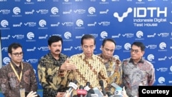 Presiden Jokowi Meyakini Pertumbuhan EKonomi Tanah Air akan tetap stabil di level lima persen. (biro setpres)
