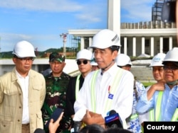 Presiden Jokowi Optimis bisa mulai Berkantor di IKN pada Juli mendatang. (Biro Setpres)
