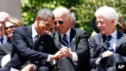 Tre presidentët së bashku gjatë një aktiviteti në vitin 2010