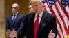 Former President Donald Trump speaks during a press conference at 40 Wall Street after a pre-trial hearing at Manhattan criminal court, March 25, 2024, in New York. 