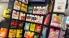 FILE - Gift cards are displayed at a Target store, in New York, Dec. 21, 2023. Chinese organized crime rings have turned to gift card fraud schemes that have stolen hundreds of millions of dollars from American consumers.