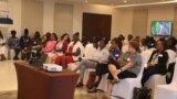 FILE - Participants at Women in Logistics anniversary in Juba, South Sudan March 31, 2023 VOA/Julian Siapai