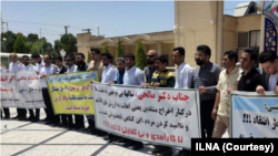 اعتراض کارگران لوکوموتیوران در کرمان