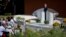 Dutch Prime Minister Dick Schoof speaks during a ceremony at the national monument in Vijfhuizen, Netherlands, July 17, 2024, to mark the tenth anniversary of the downing of flight MH17 over eastern Ukraine, which killed all 298 people on board.