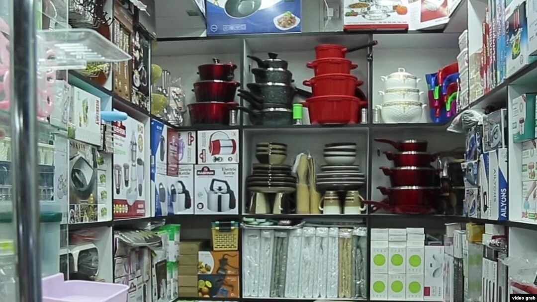 肯尼亚来自中国的进口商品 (视频截图)