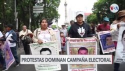 Familias de desaparecidos reclaman atención de candidatos en México.