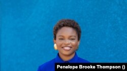 FILE - Penelope Brooke Thompson, founder of the Africa Center for Technical Training, pictured in Adenta, Accra, Ghana (undated). 