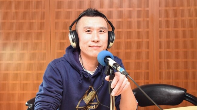 FILE - Li Yanhe, a book publisher and radio host for the Taiwanese public broadcaster Radio Taiwan International, is pictured in this undated photo. While visiting relatives in China, authorities arrested him for allegedly