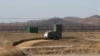 FILE - A South Korean military vehicle with loudspeakers is seen in front of the fence in Paju, near border with N. Korea, Feb. 15, 2018. Seoul announced June 9, 2024 it would resume anti-North Korean propaganda loudspeaker broadcasts to the North.