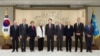 한국을 방문한 미 연방 상원 대표단이 윤석열 한국 대통령과 자리를 함께했다. 사진 = 진 샤힌 의원실