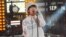 Foto Achiv: J-Hope pandan spektak lavey joudlan an nan Times Square, Nouyok, 31 Desanm, 2022. 